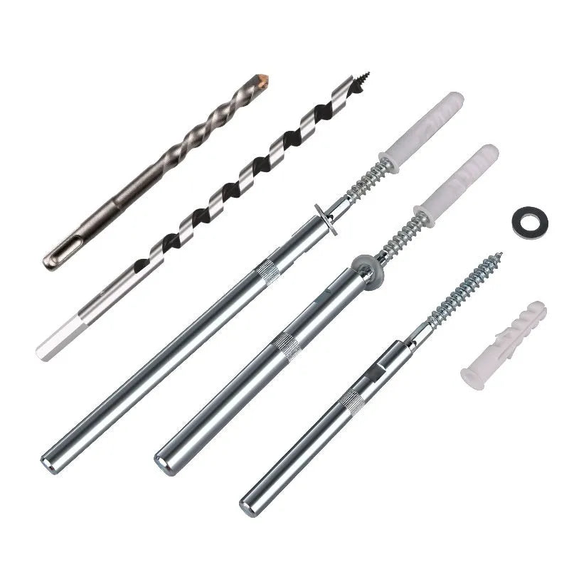 Hidden shelf support, galvanised steel one-line invisible bracket for wall bookshelf, 10x100mm and 10x160mm sizes