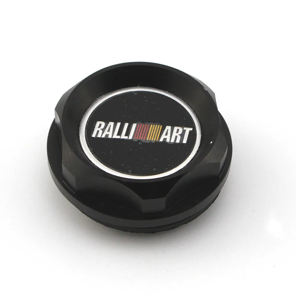 Aluminium alloy oil filter cap for Mitsubishi cars in six colour options.