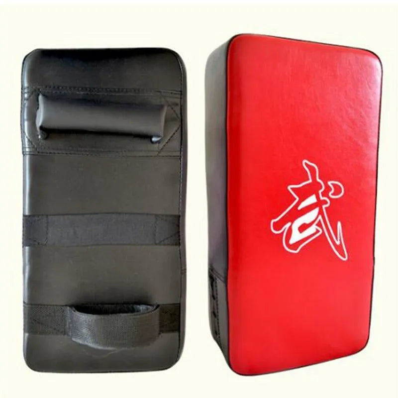Blue vertical square foot sanda boxing training target made of thickened PU material