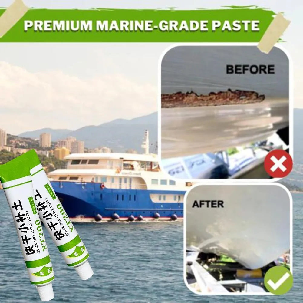 Quick-drying putty touch-up paint in black, white, gray, red, and clay yellow for car scratch repair