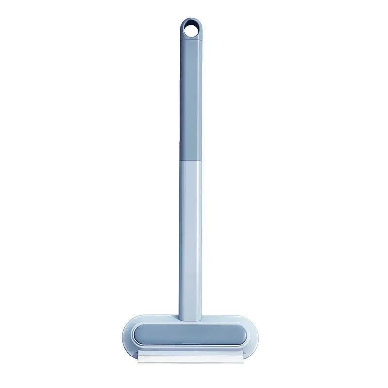 Multifunctional 4-in-1 pet hair removal brush cleaner for window screens, clothes and tiles with flannel surface