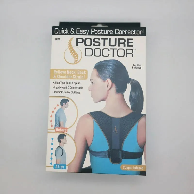 Adjustable composite cloth clavicular posture correction belt for shoulder and bunion support.