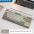 Free Wolf M87 wireless Bluetooth dual-mode mechanical feel keyboard in blueberry colour