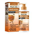 Skin Radiant Nourishing Cream 100g with royal jelly and honey in a white pot for face and body moisturising