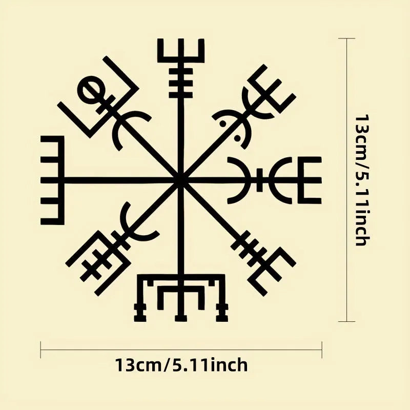 13x13cm square vegetarian notebook design vinyl car sticker for vehicle decoration