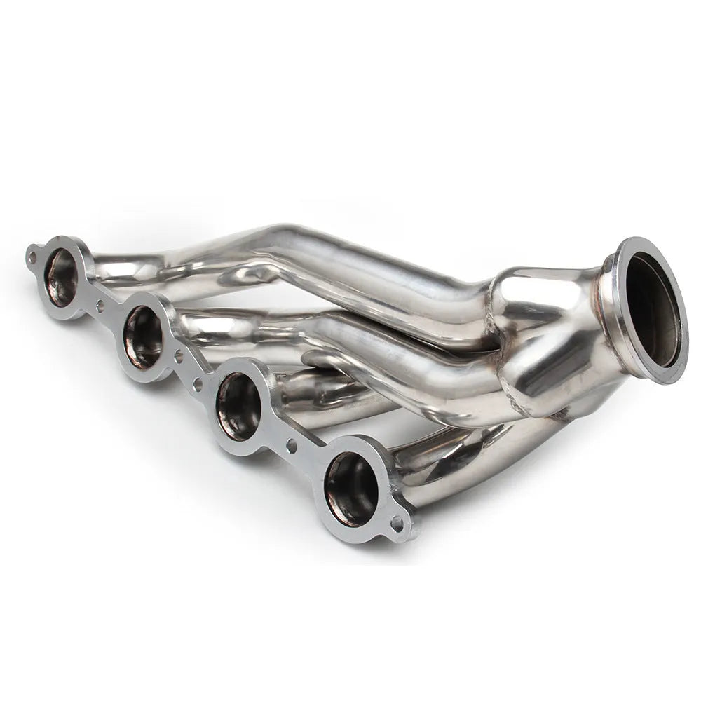 Silver 304 stainless steel performance exhaust manifold for Chevrolet LS1 LS2 LS3 LS6 engines