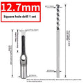 12.7mm square hole drill bit woodworking tool with carbon steel construction