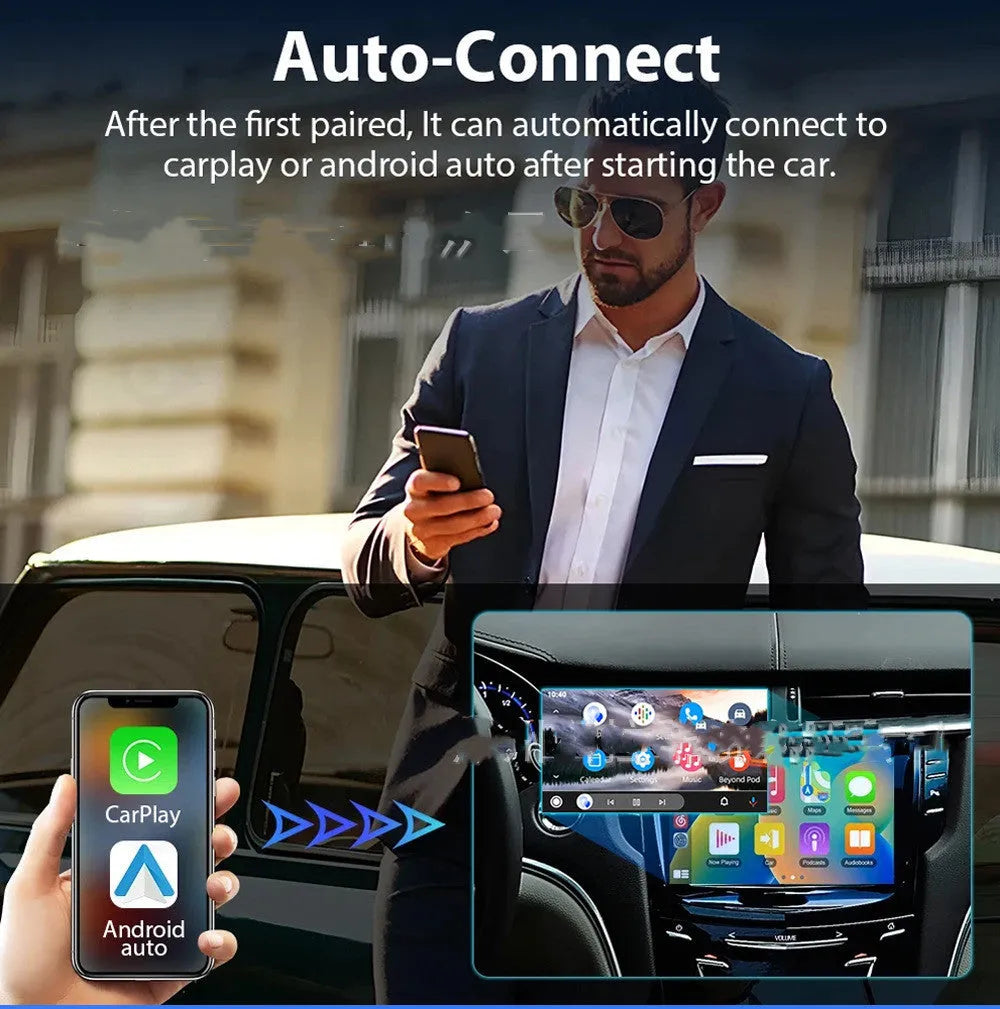 Black 9 inch car GPS navigation system with capacitive touch screen and USB interface