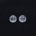 10mm glass prayer beads engraved with Heart Sutra text for Buddhist meditation