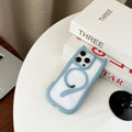 Transparent acrylic TPU phone case for IPhone 17 with magnetic suction feature