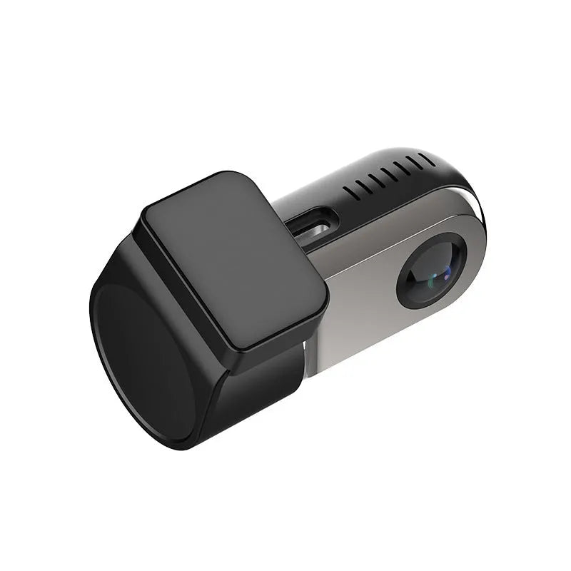 U9pro ABS zinc alloy wire-free dashcam front and back video 720p 2MP compact vehicle camera
