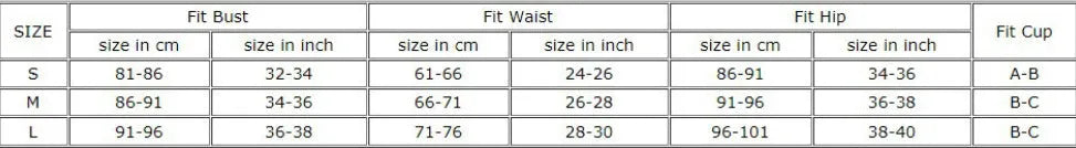 Women's low waist black bikini swimsuit with split front design for swimming and sports