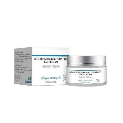 30g anti-aging cream jar for facial firming and brightening treatment