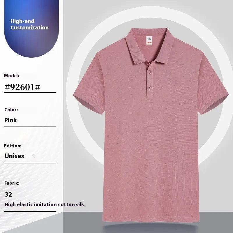 Men's cotton short sleeve pullover shirt in multiple colours with regular fit for summer work wear