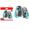Wireless game controller handle with macro programming, ALPS joystick metal ring, black through plate finish, 110mm size