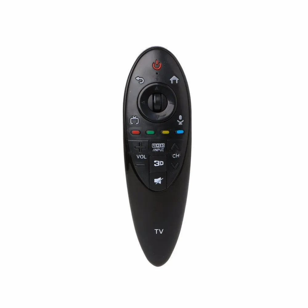Black LG AN-MR500G replacement remote control showing front button layout.