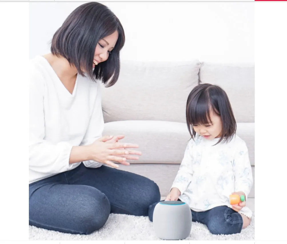 Mini artificial intelligence wireless Bluetooth speaker with voice control functionality