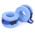 Blue EVA swimming gaiters float for children and adults