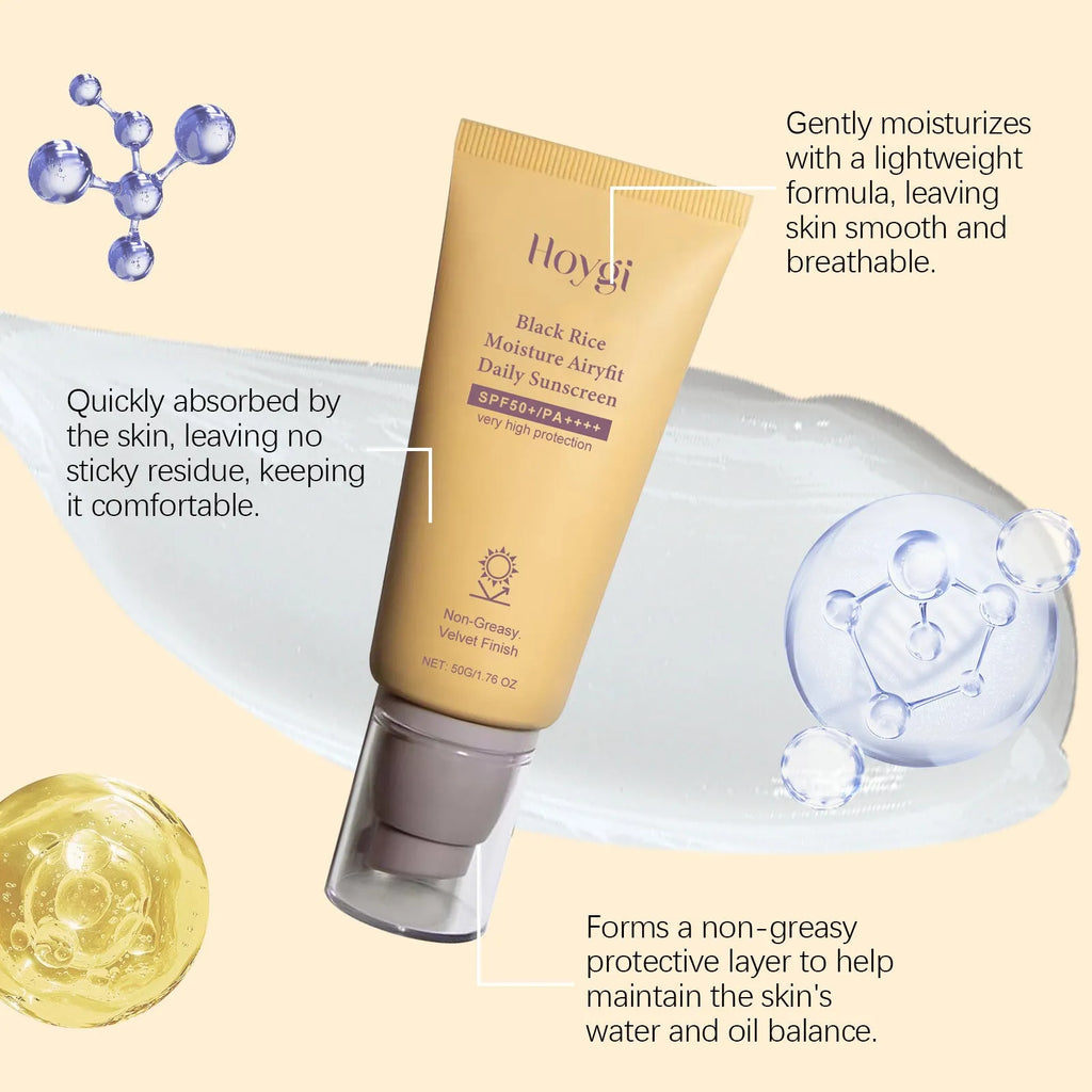 50g tube of mild moisturising protective cream with hyaluronic acid and SPF protection