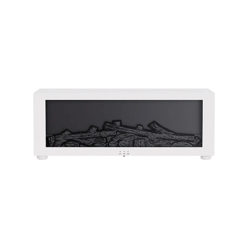Square flame aromatherapy machine with 3D flame effect and 7-colour mood lighting at base