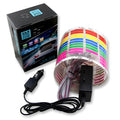 Automobile LED music rhythm light 45x11cm cold light strip for car interior