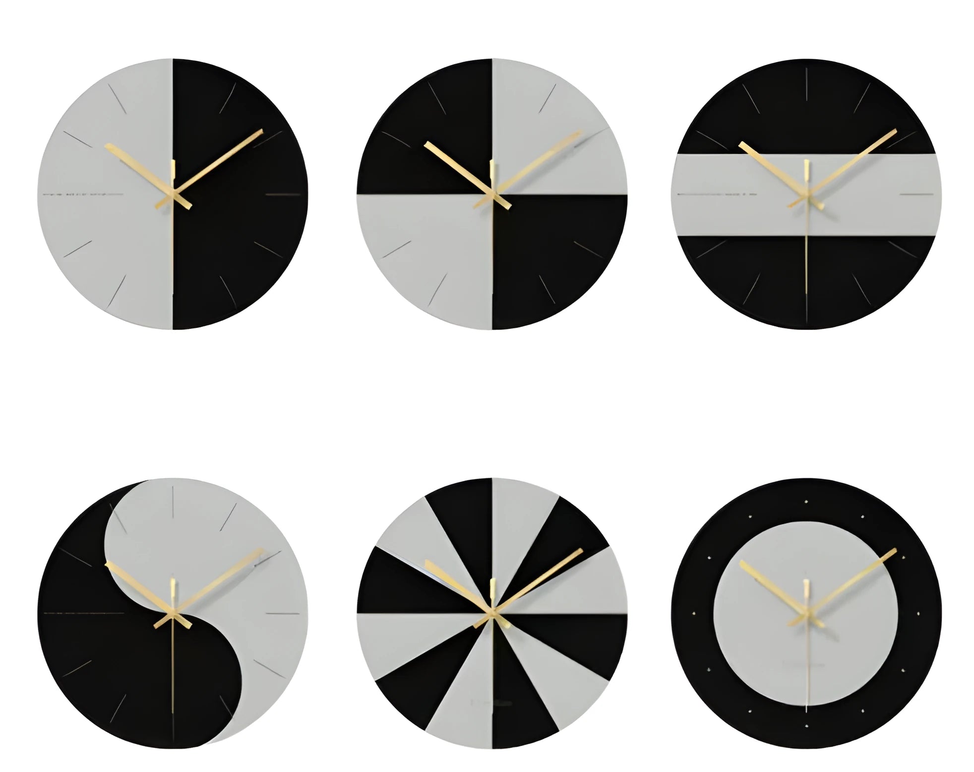 29.5cm clear tempered glass minimalist wall clock with transparent numbers on white wall.