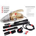 Gold ABS 12v four-in-one wet and dry car vacuum cleaner 35 x 18 cm