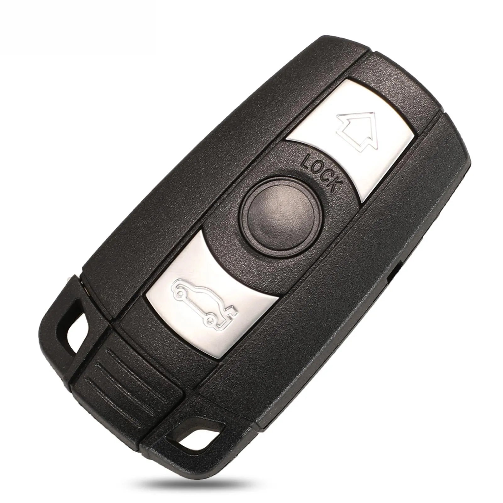 BMW CAS3 semi-intelligent remote car key with three buttons and metal/plastic construction