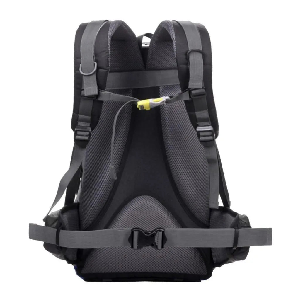 Green leisure sports backpack with 20-35L capacity for outdoor activities