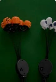60cm solar LED outdoor lamp in pumpkin, eyeball, or skull head design with IP65 rating