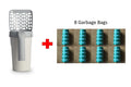 Integrated cat litter shovel set in advanced grey, PP plastic, 20 x 12 x 29cm, with storage box and litter bag option