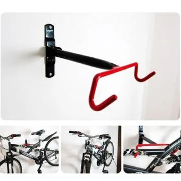 High strength steel bicycle rack in black, 270 x 200 x 350 mm