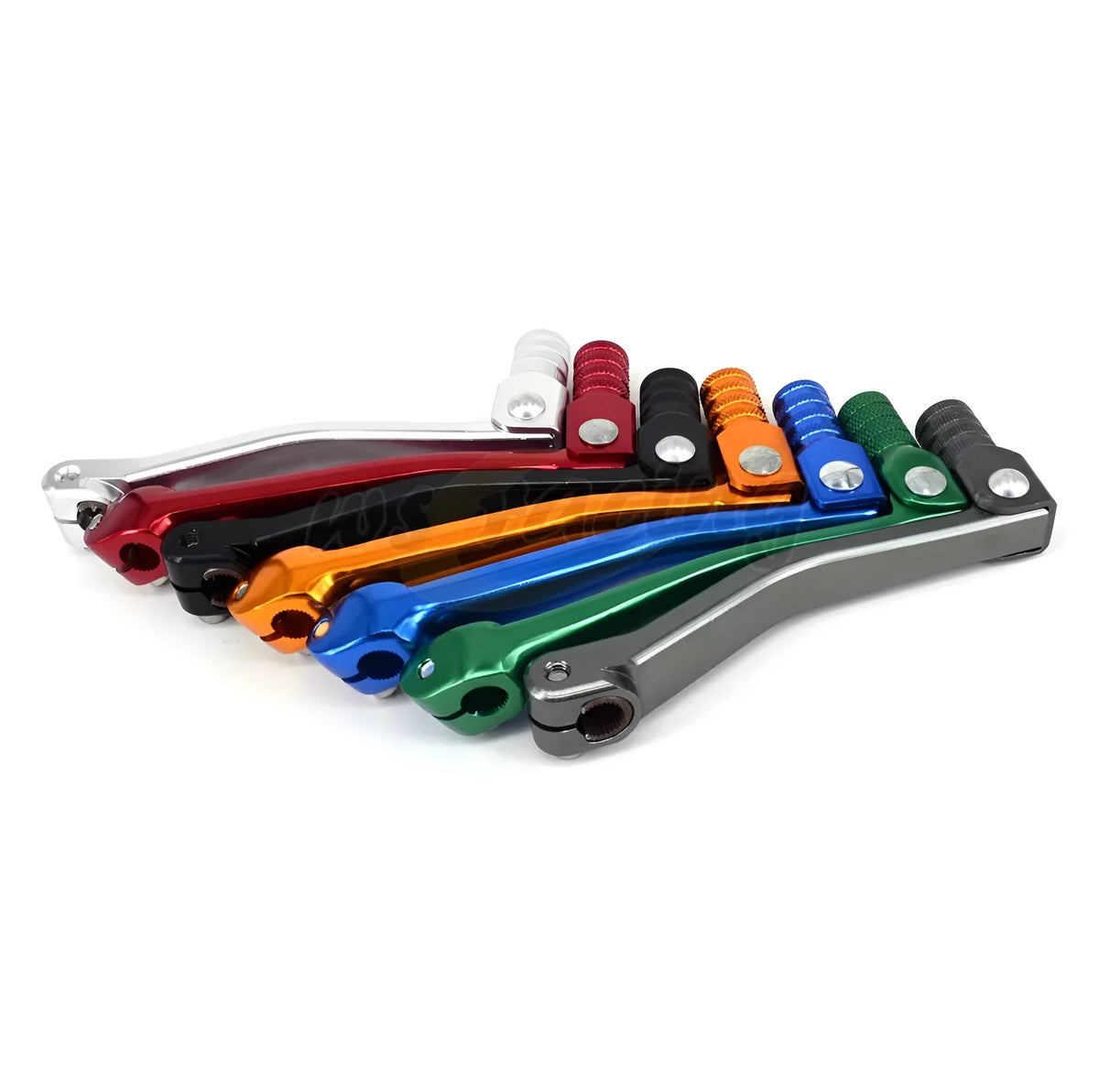 Universal CNC gear lever for off-road motorcycle in six colour options