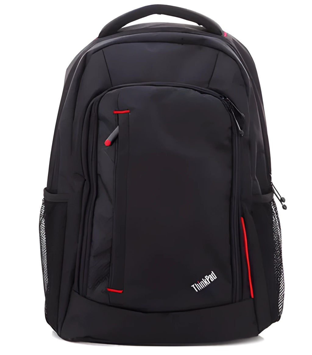 Black nylon computer bag briefcase backpack with large main compartment 355.6 x 457.2 x 152.8mm