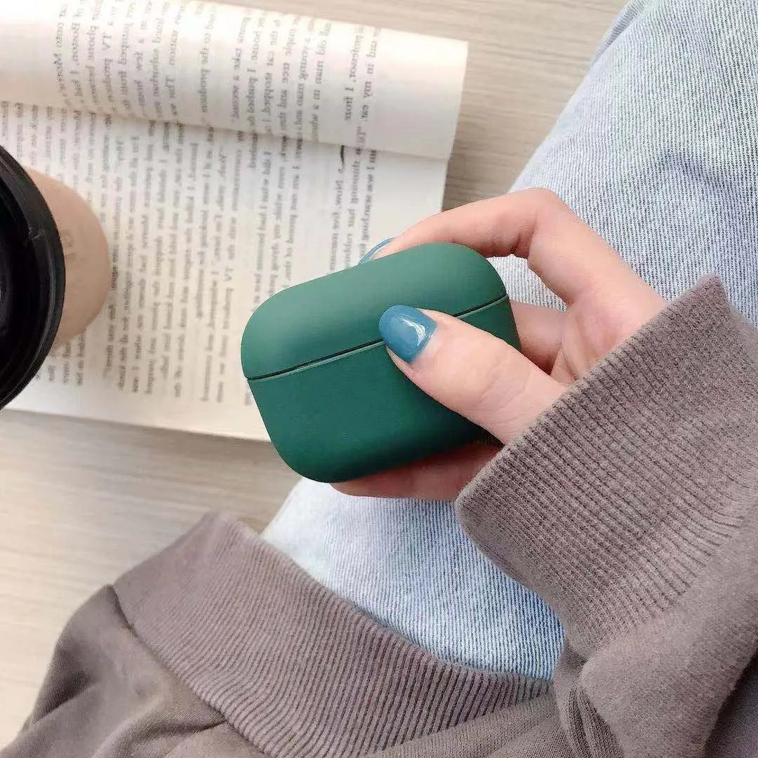 Plastic protective case for Apple AirPods 3 Pro in multiple colour options.