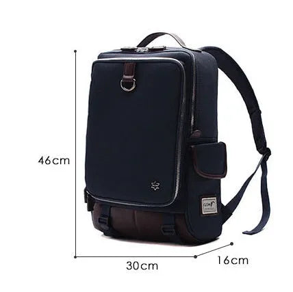 Men's Oxford cloth backpack with modern Korean design in seven colour options