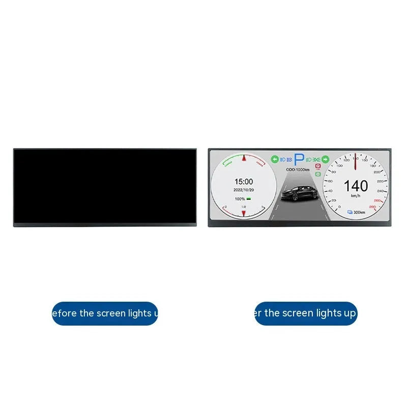 12.3-inch TFT vehicle display screen for car navigation system