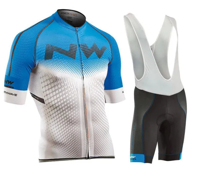 Cycling short-sleeved overalls in black mesh fabric with quick-dry Lycra material for summer sportswear