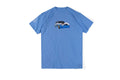Hip-hop trend cotton T-shirt for men and women animal print casual top black colour