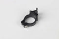 Black aluminium alloy vehicle clamp ring with steel frame measuring 28.6mm in diameter