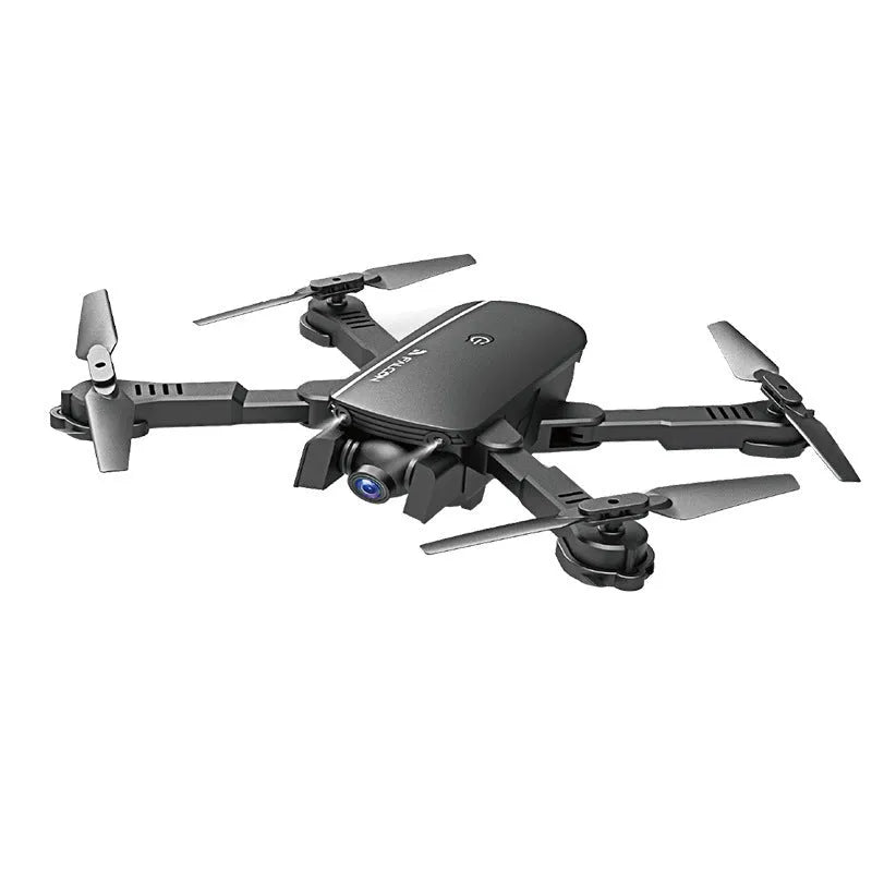 4K HD professional remote control quadcopter in black with four rotors