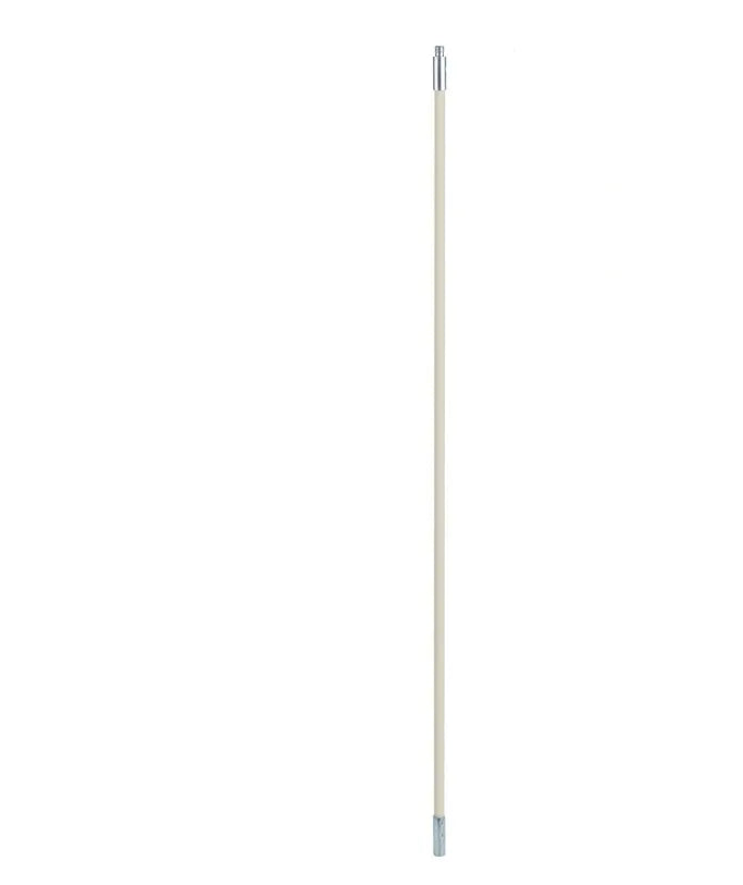 600mm long flexible chimney cleaning brush with nylon bristles for dryer ducts and range hoods.