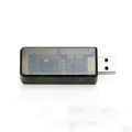 Silicon Labs EFR32MG21 Zigbee USB dongle with plastic shell and USB connector
