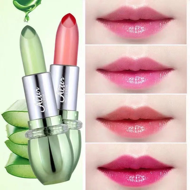 Moisturising waterproof lipstick in six shades with non-fading and no-stain-on-cup colour.