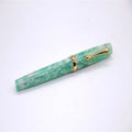 Acrylic fountain pen with smooth writing tip, available in multiple colour options including black, blue, green, light green, pink, and red.