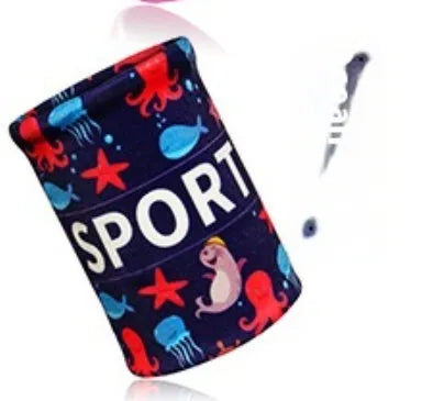 Colourful Starry Sky elastic sweat-absorbing basketball wristband wrist guard on fabric background