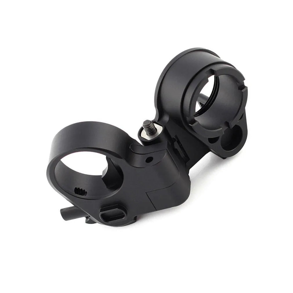 Gen 3 folding stock adapter for AR-15 and AR-10, aluminium, black, 160g, with low hinge and DLC finish