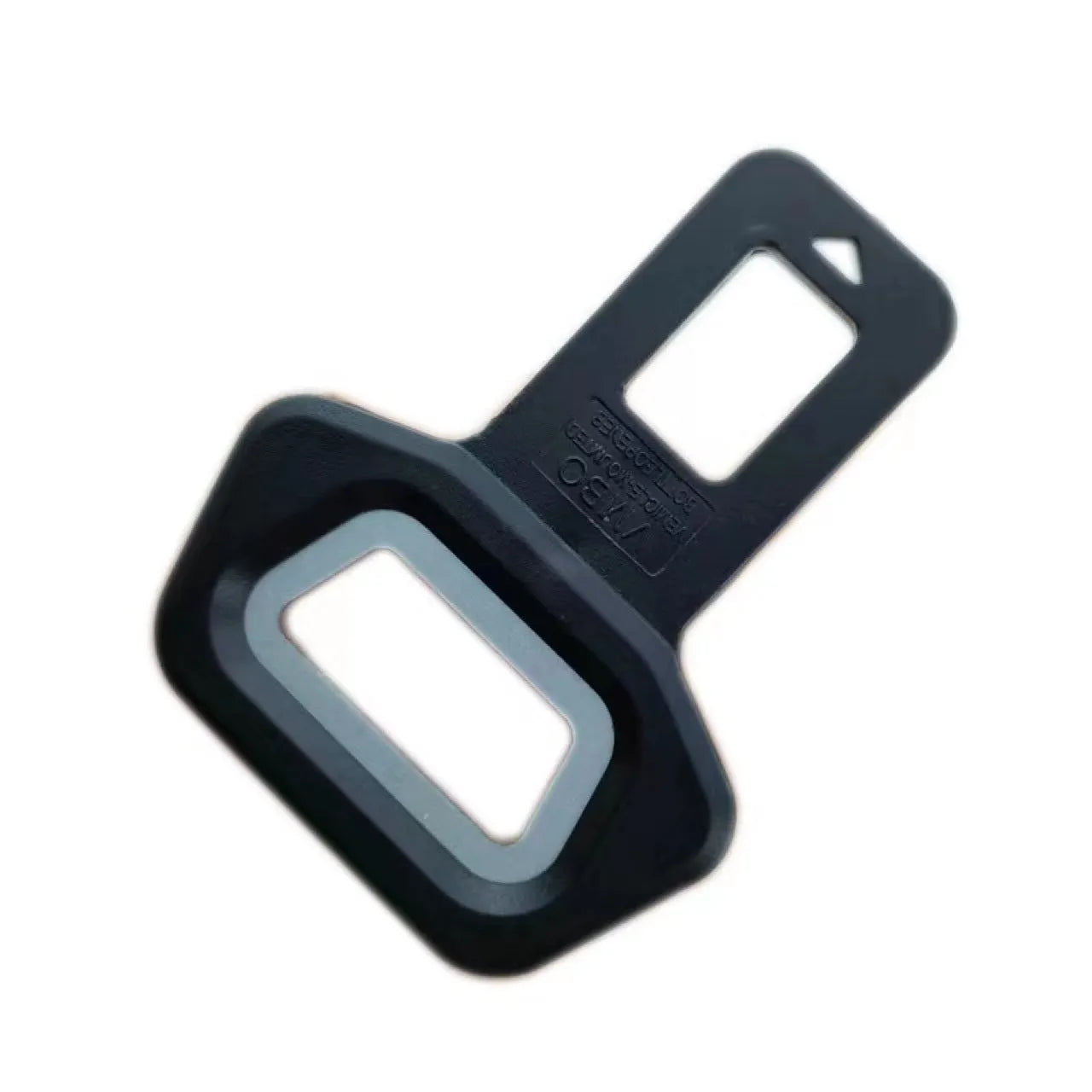 Lock Tongue aluminium alloy keychain bottle opener with 2.1cm frosted carbon fibre pick head