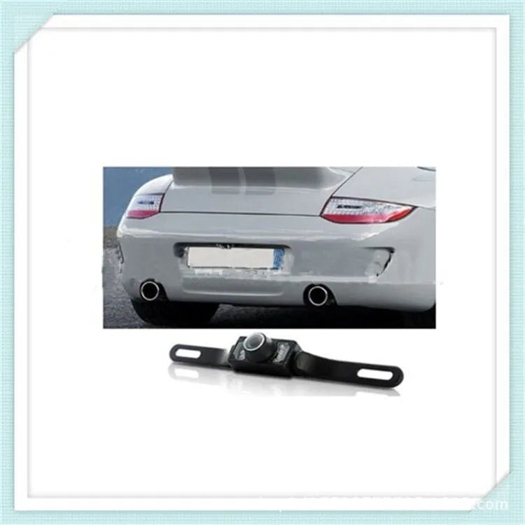 HD car reversing camera bracket with infrared night vision IP67/68 waterproof black 12V wide angle