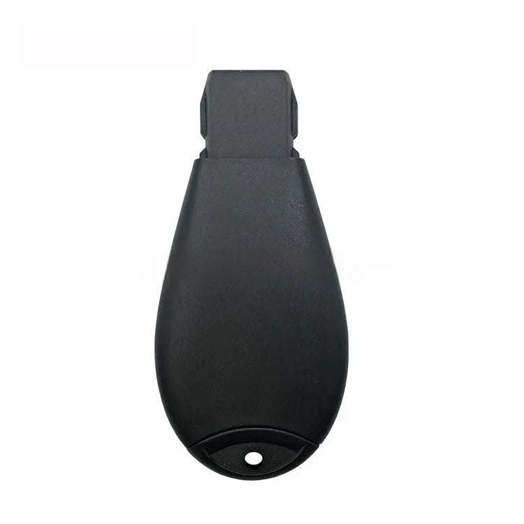 Chrysler Dodge replacement car key shell in ABS plastic with brass contacts, dimensions 85x42x15mm.